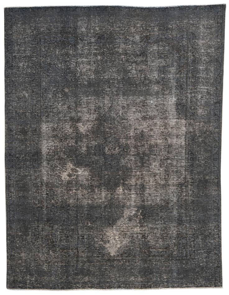 Detail image of 6' 6 x 9' 1 Hand Knotted Ultra Vintage Persian Wool Rug