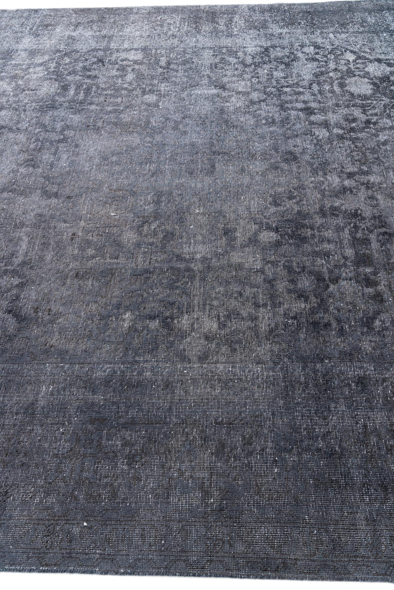 9' 3 x 12' 3 Hand Knotted Ultra Vintage Persian Wool Rug
