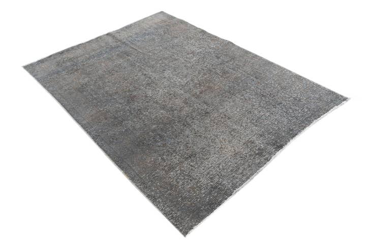 Detail image of 4' 6 x 6' 2 Hand Knotted Ultra Vintage Persian Wool Rug