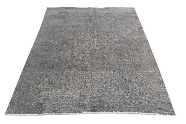 4' 6 x 6' 2 Hand Knotted Ultra Vintage Persian Wool Rug