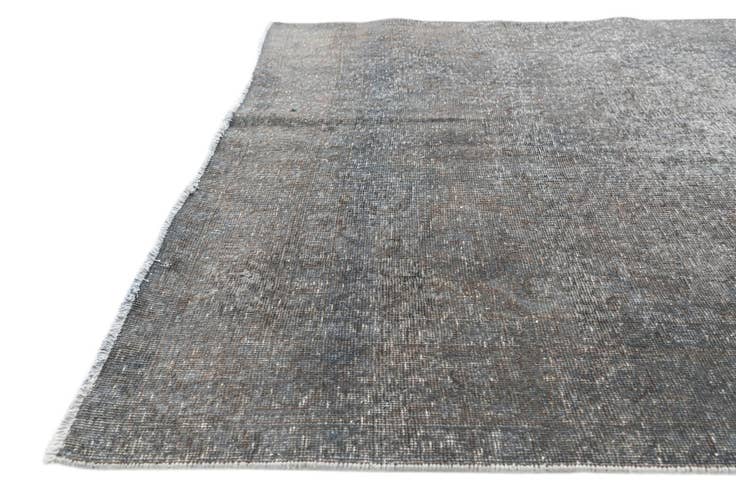 Detail image of 4' 6 x 6' 2 Hand Knotted Ultra Vintage Persian Wool Rug