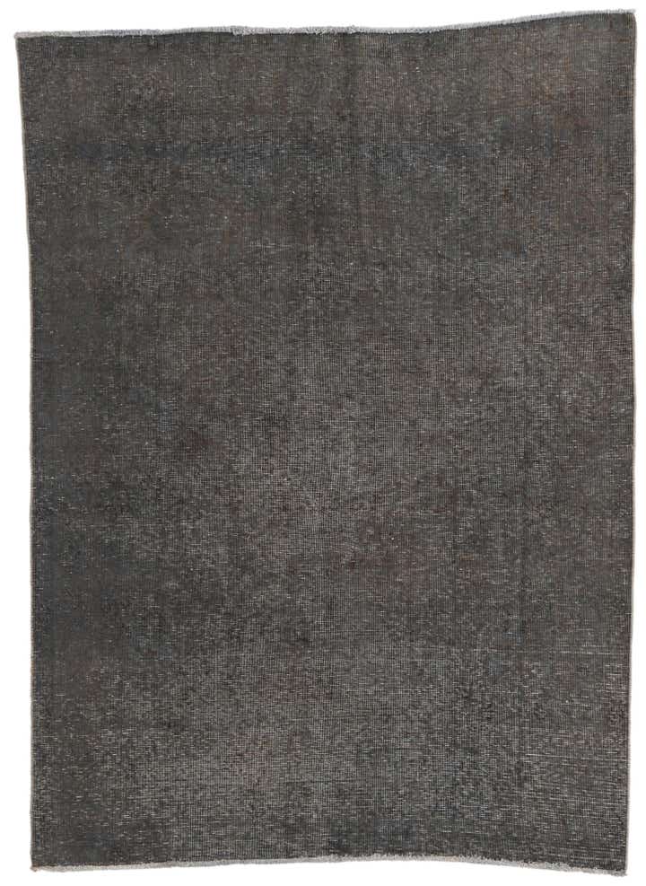 4' 6 x 6' 2 Hand Knotted Ultra Vintage Persian Wool Rug