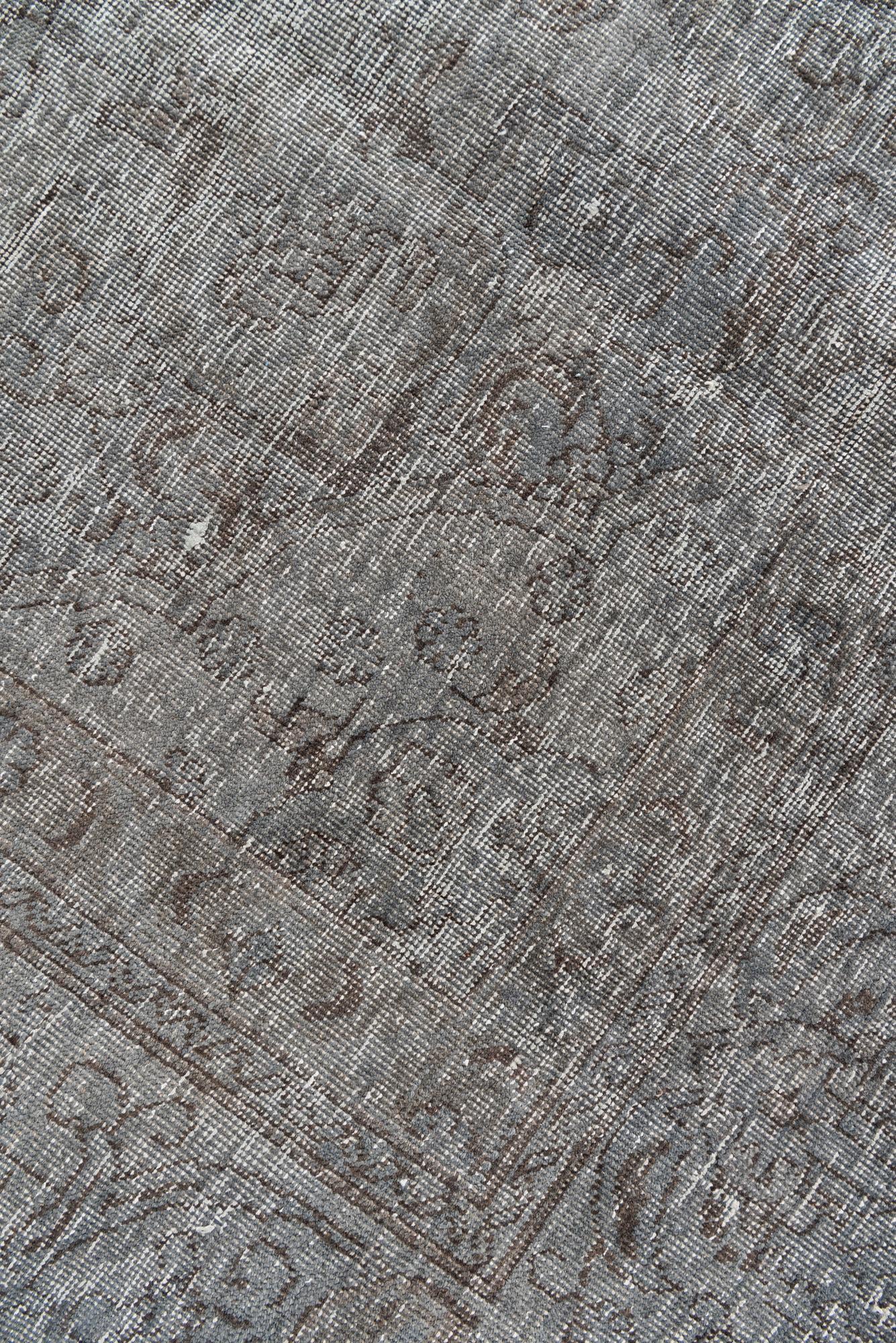 9' x 10' 9 Hand Knotted Ultra Vintage Persian Wool Rug