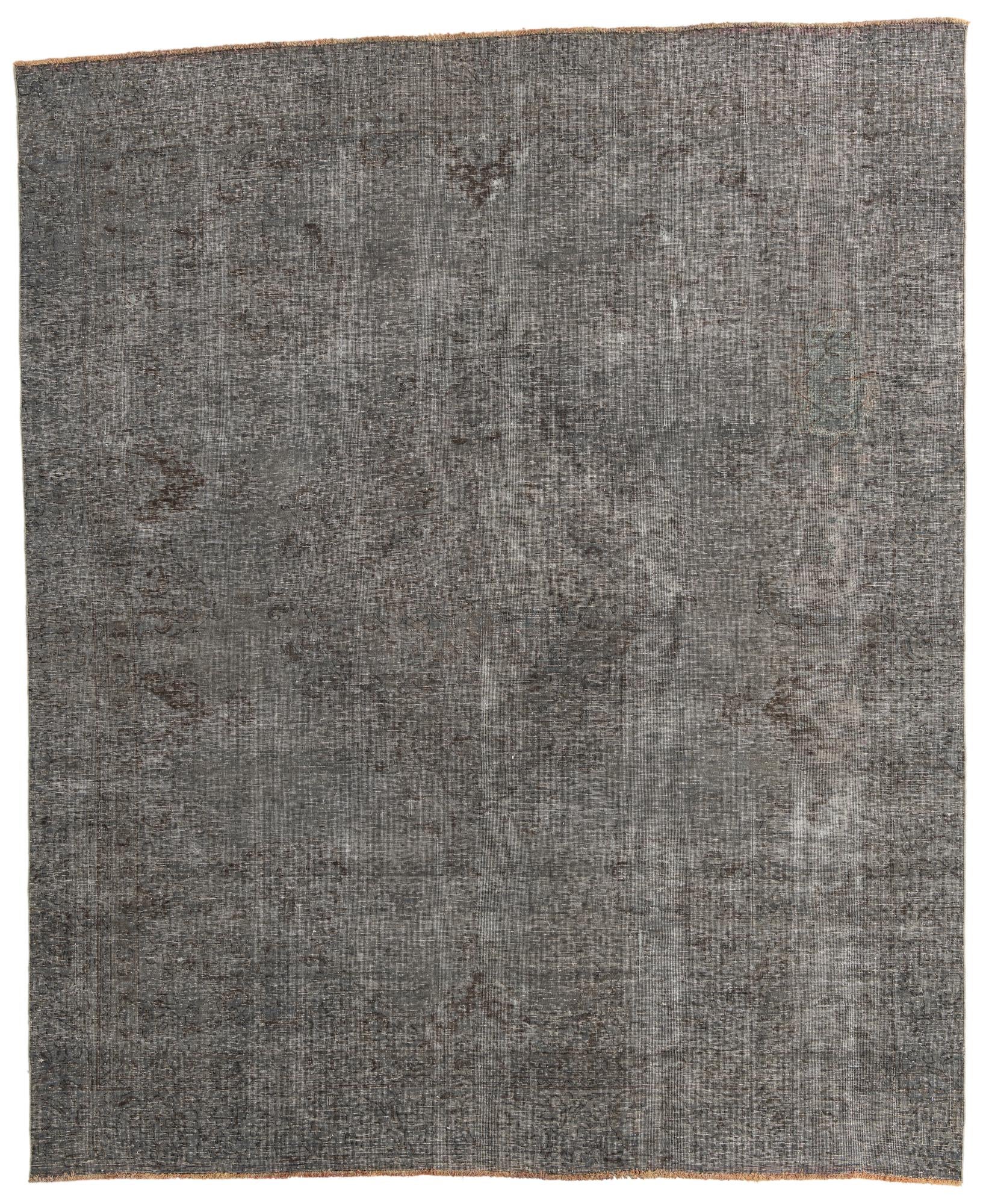 9' x 10' 9 Hand Knotted Ultra Vintage Persian Wool Rug