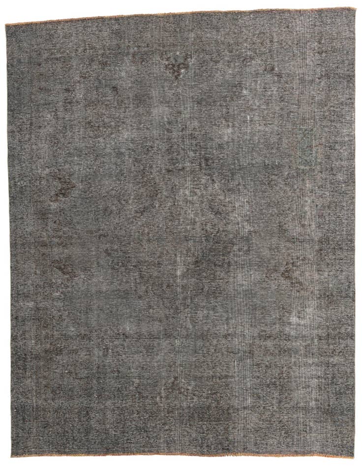 Detail image of 9' x 10' 9 Hand Knotted Ultra Vintage Persian Wool Rug