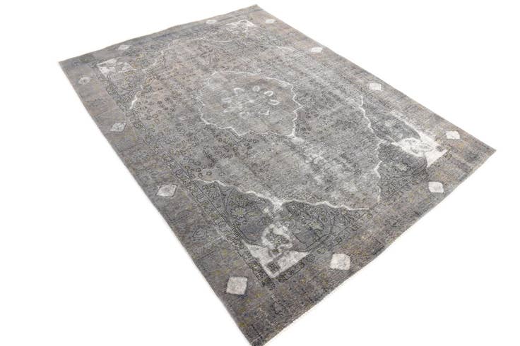 Detail image of 9' 1 x 12' 5 Hand Knotted Ultra Vintage Persian Wool Rug