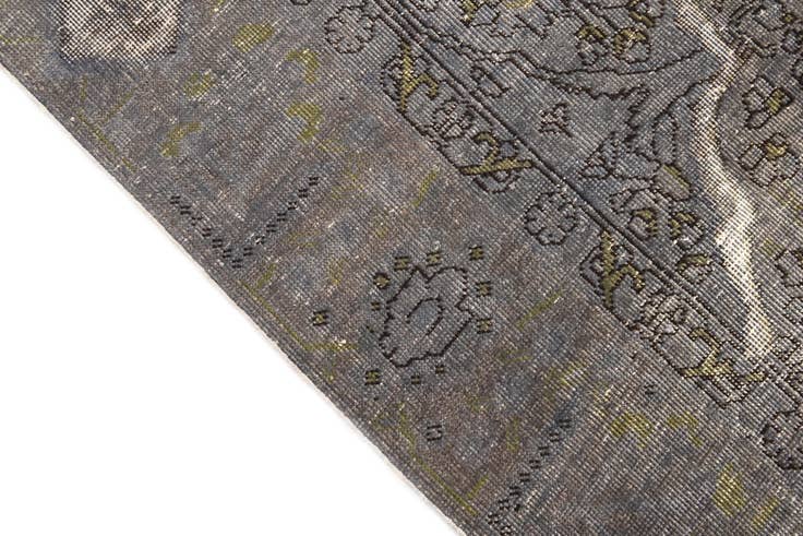 Detail image of 9' 1 x 12' 5 Hand Knotted Ultra Vintage Persian Wool Rug