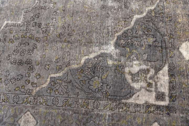 9' 1 x 12' 5 Hand Knotted Ultra Vintage Persian Wool Rug