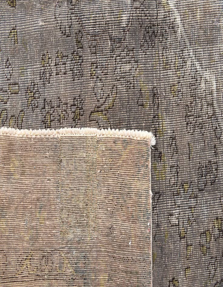 Detail image of 9' 1 x 12' 5  Hand Knotted Ultra Vintage Persian Wool Rug