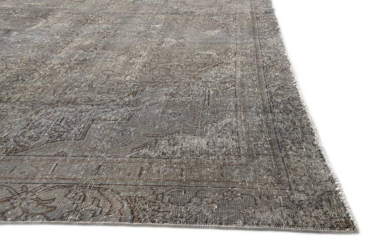 Detail image of 8' x 11' Hand Knotted Ultra Vintage Persian Wool Rug