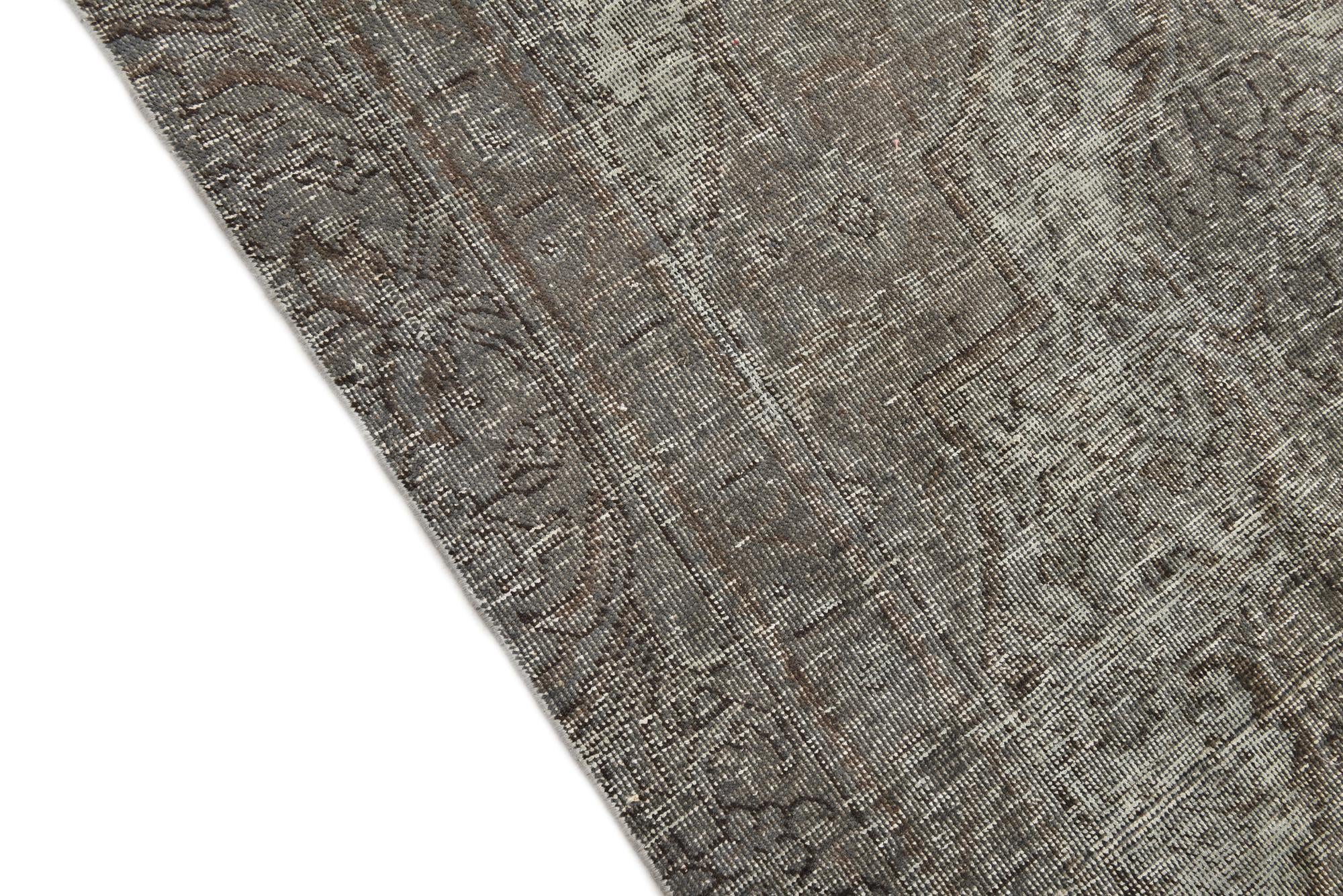 8' x 11' Hand Knotted Ultra Vintage Persian Wool Rug