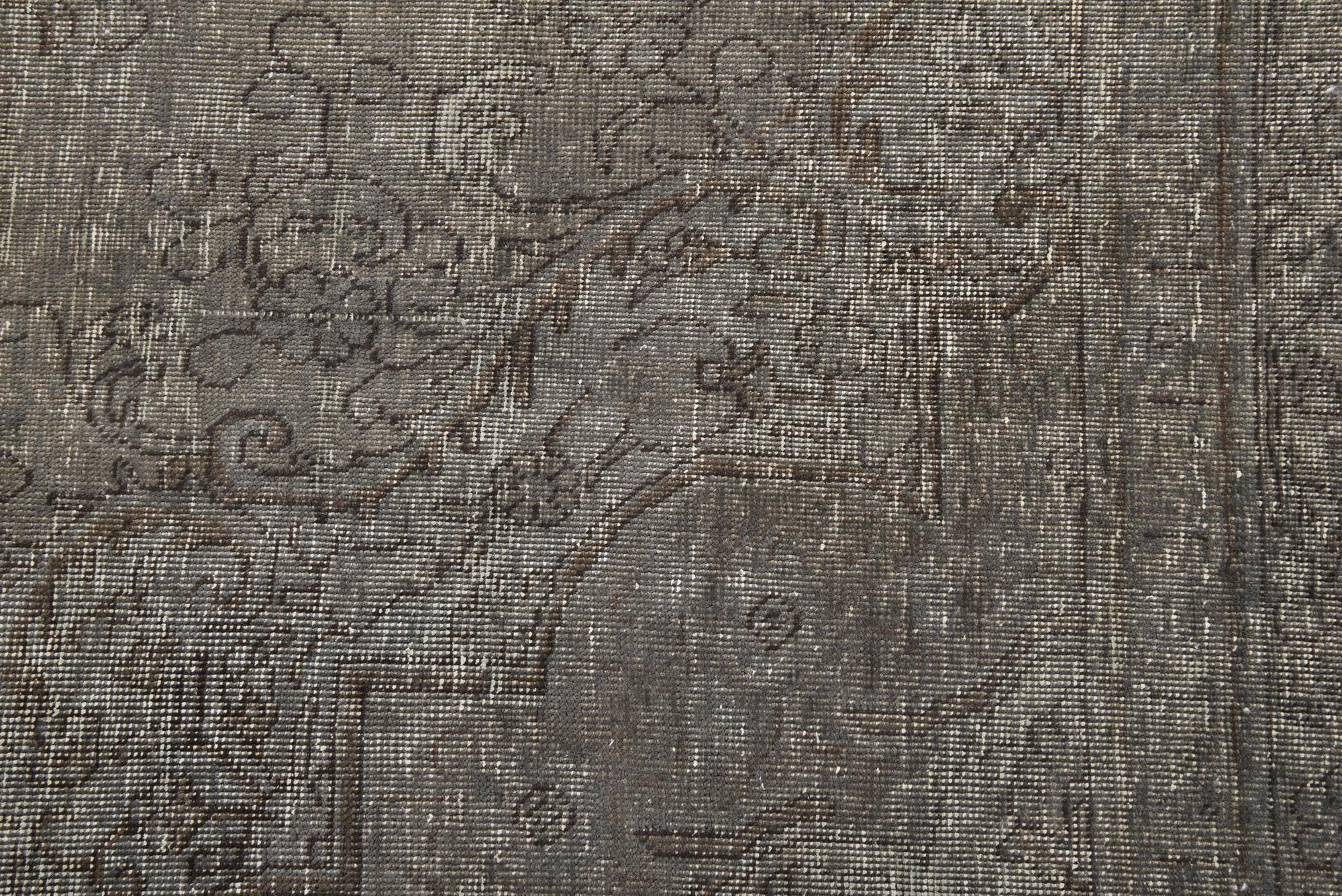 8' x 11' Hand Knotted Ultra Vintage Persian Wool Rug