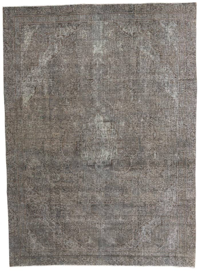 Detail image of 8' x 11' Hand Knotted Ultra Vintage Persian Wool Rug