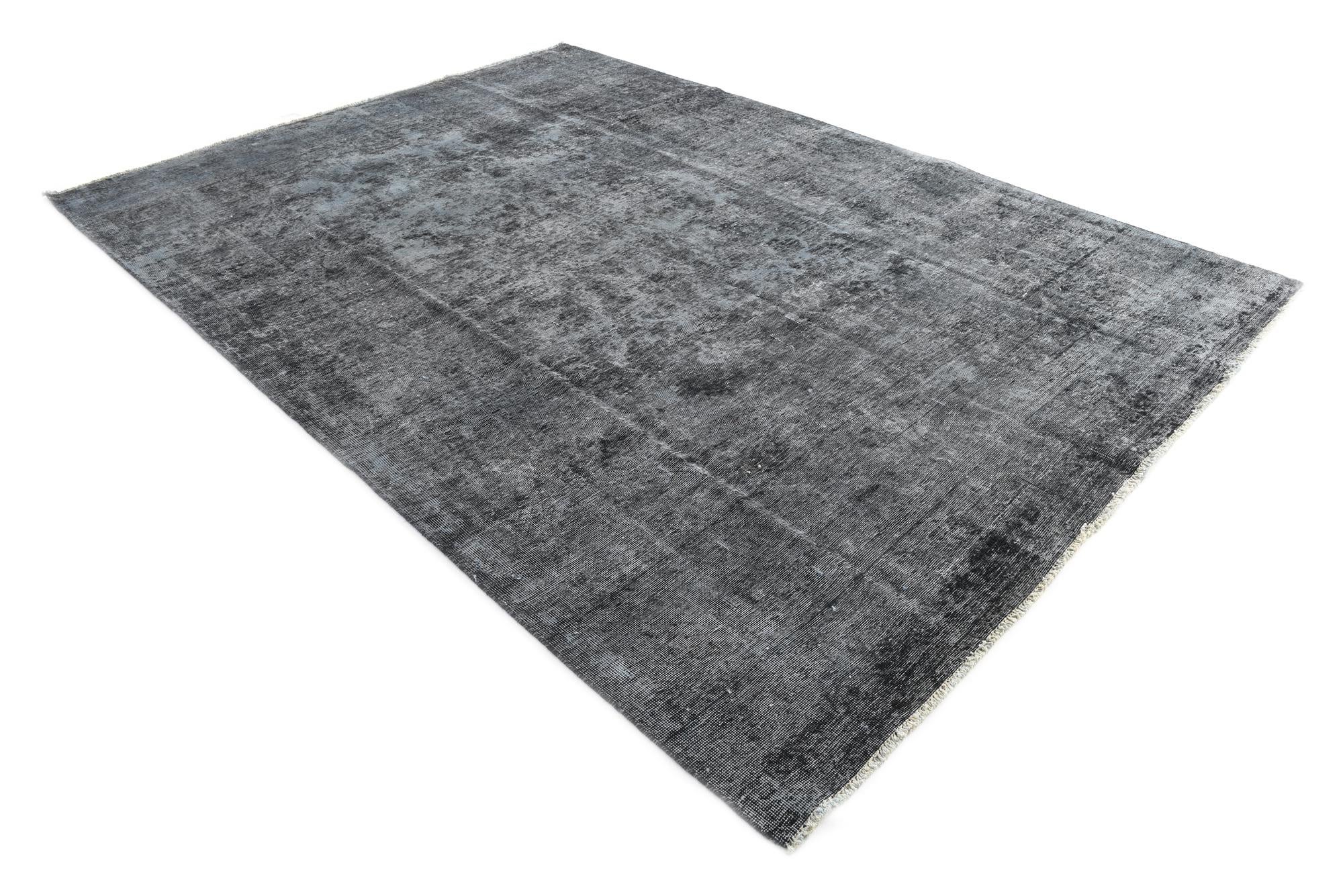 8' x 11' 4 Hand Knotted Ultra Vintage Persian Wool Rug