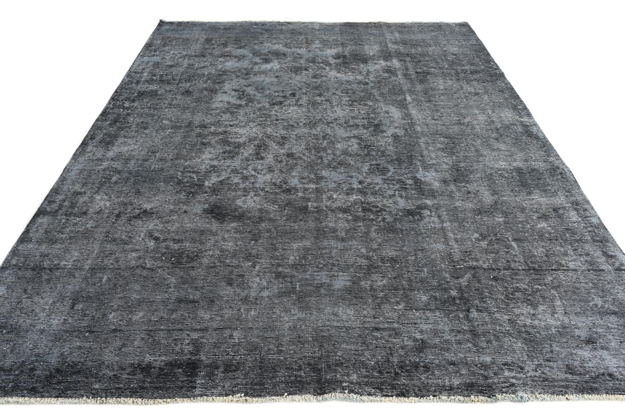 8' x 11' 4 Hand Knotted Ultra Vintage Persian Wool Rug