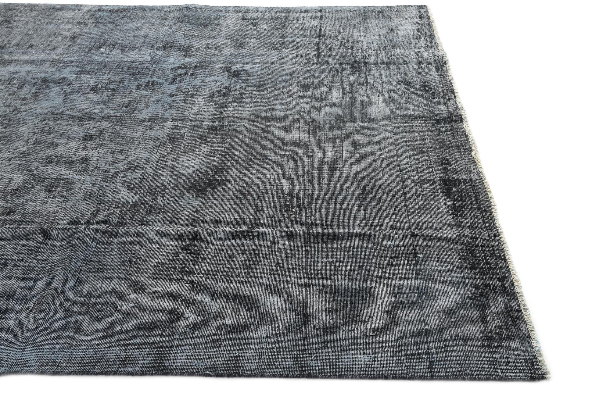8' x 11' 4 Hand Knotted Ultra Vintage Persian Wool Rug