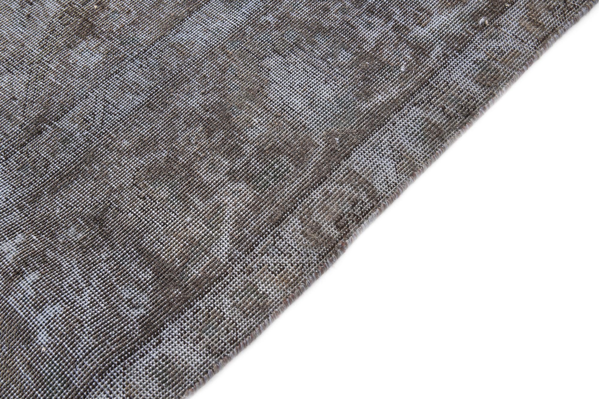9' 4 x 12' 10 Hand Knotted Ultra Vintage Persian Wool Rug
