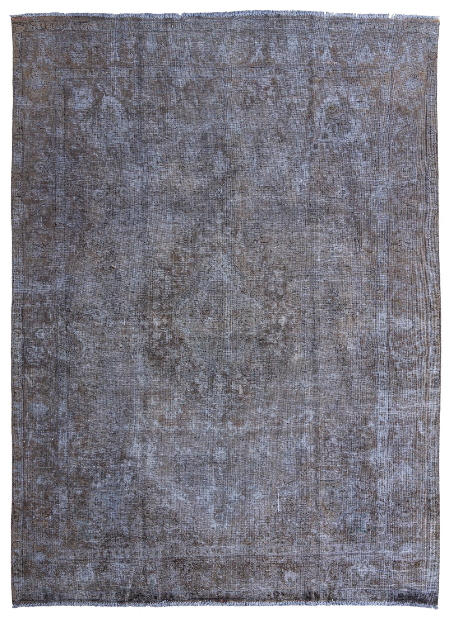 9' 4 x 12' 10 Hand Knotted Ultra Vintage Persian Wool Rug