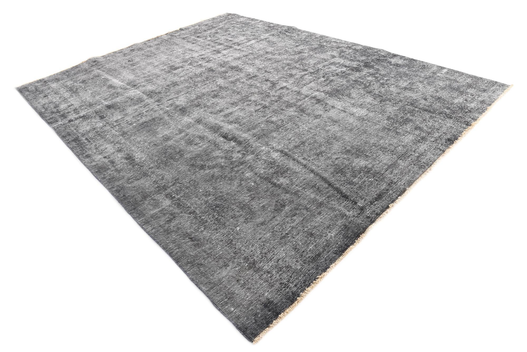 9' x 11' 10 Hand Knotted Ultra Vintage Persian Wool Rug