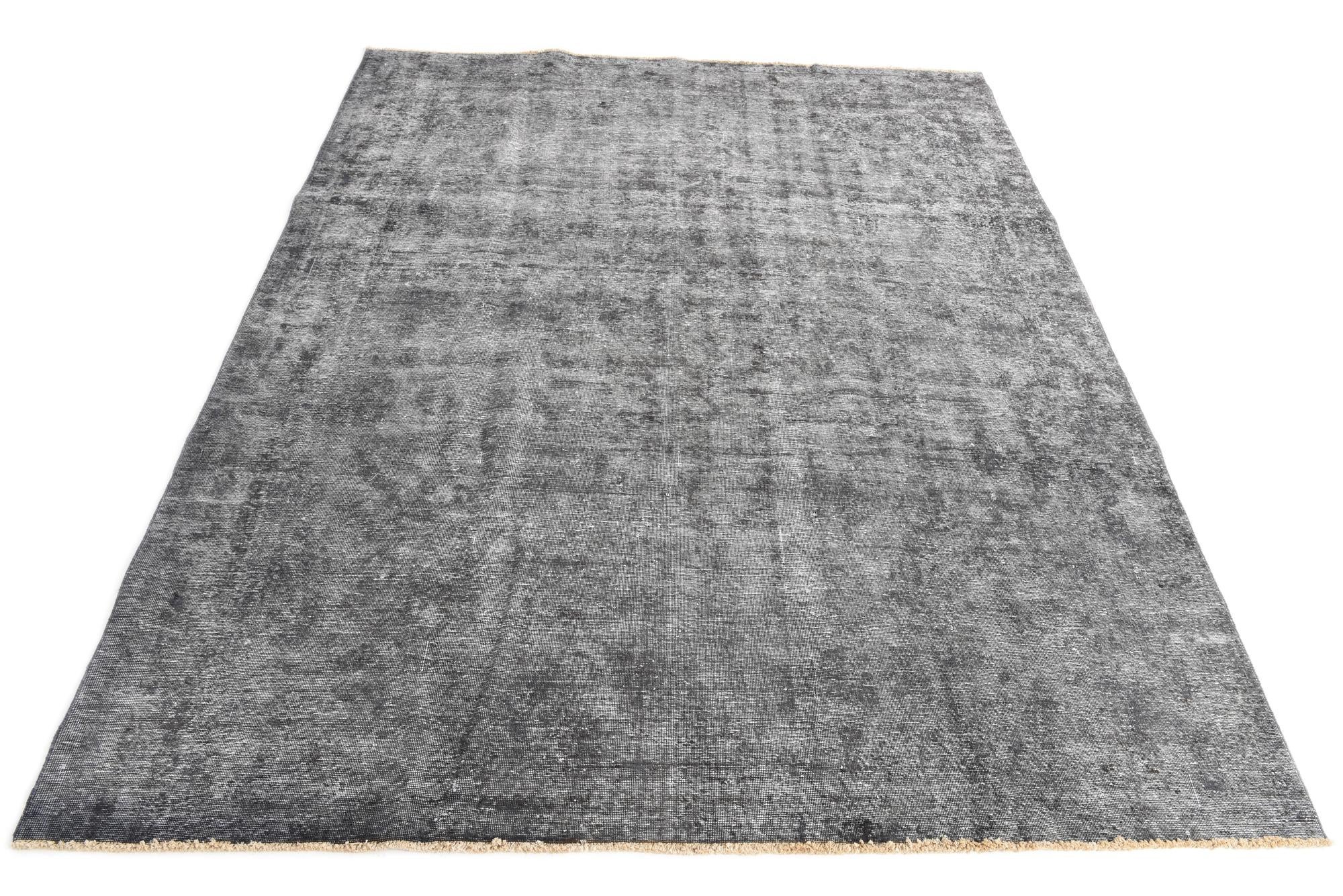 9' x 11' 10 Hand Knotted Ultra Vintage Persian Wool Rug