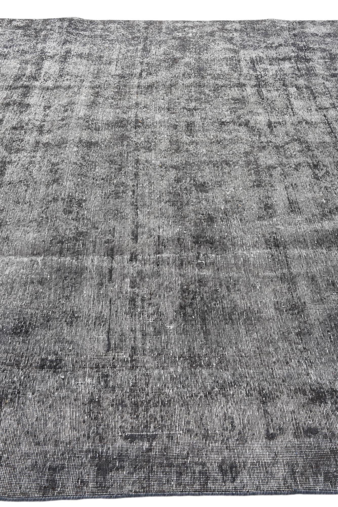9' x 11' 10 Hand Knotted Ultra Vintage Persian Wool Rug