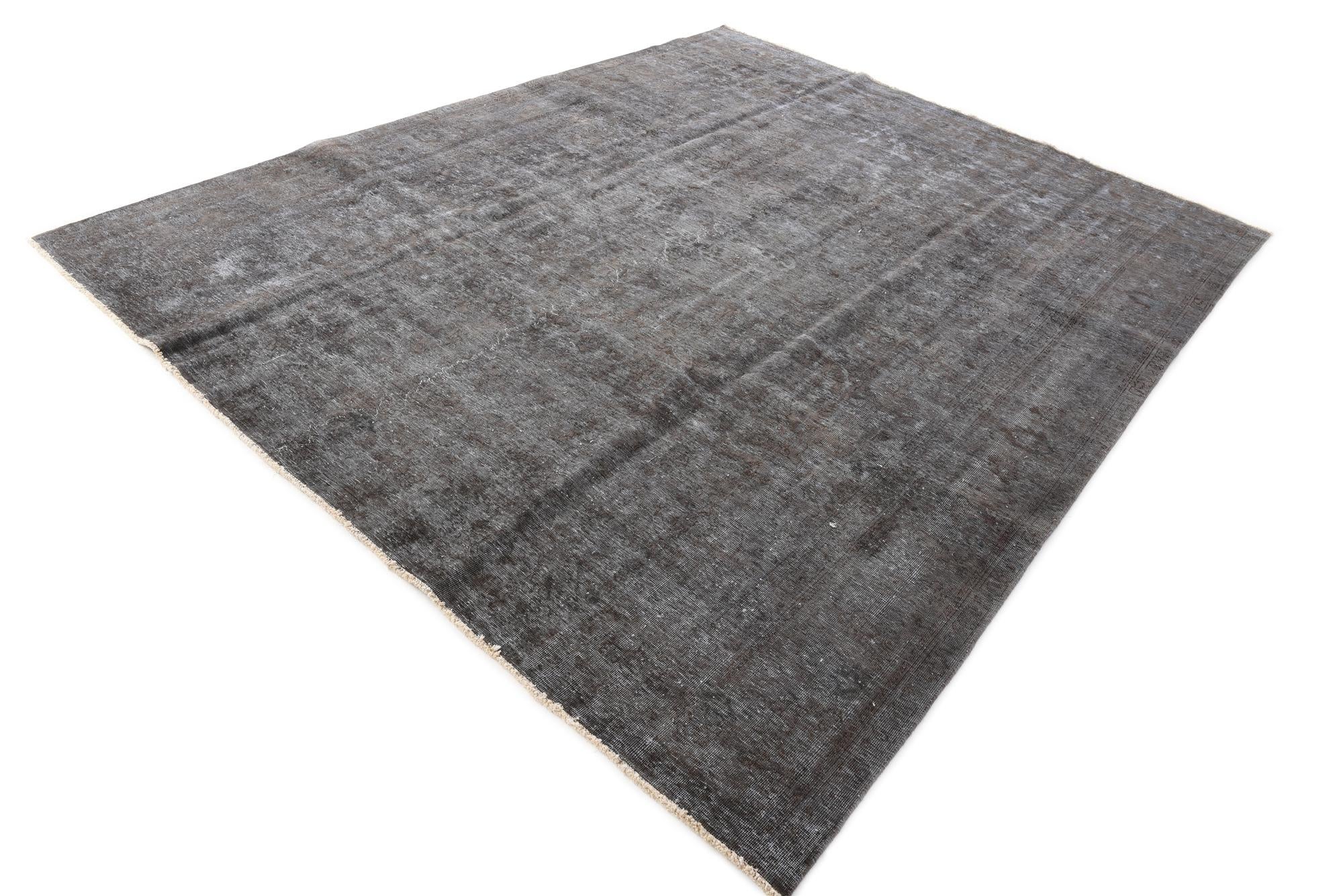 9' 10 x 12' 6 Hand Knotted Ultra Vintage Persian Wool Rug