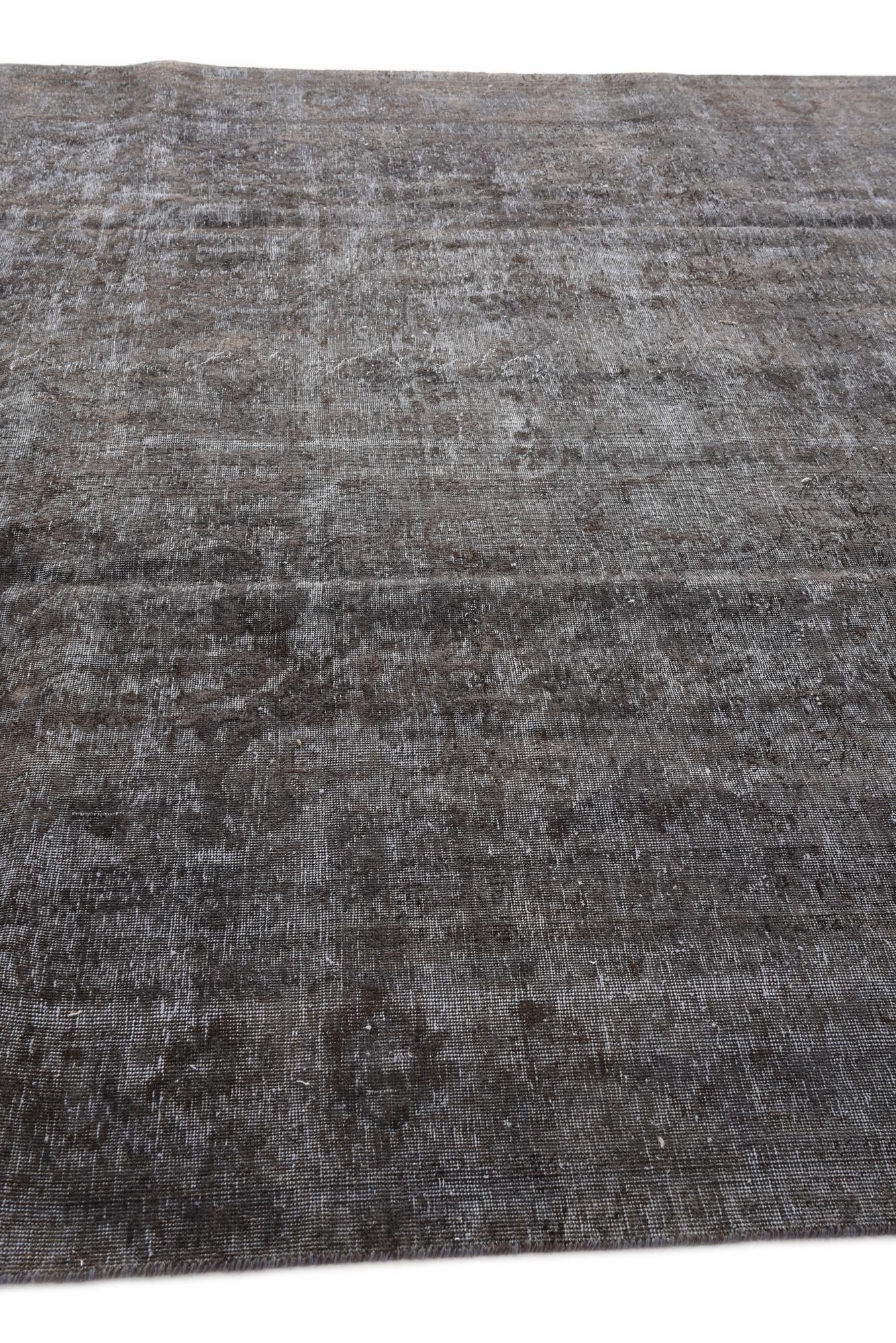9' 10 x 12' 6 Hand Knotted Ultra Vintage Persian Wool Rug