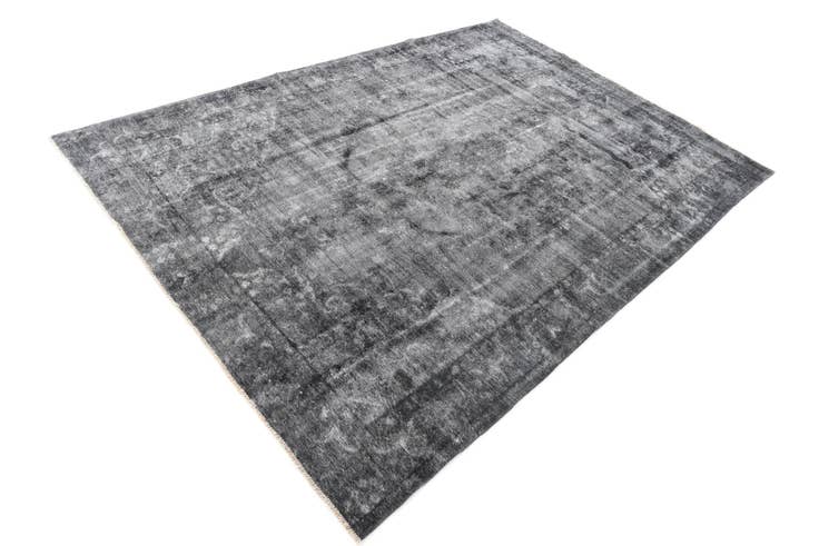 Detail image of 8' 10 x 12' 6 Hand Knotted Ultra Vintage Persian Wool Rug