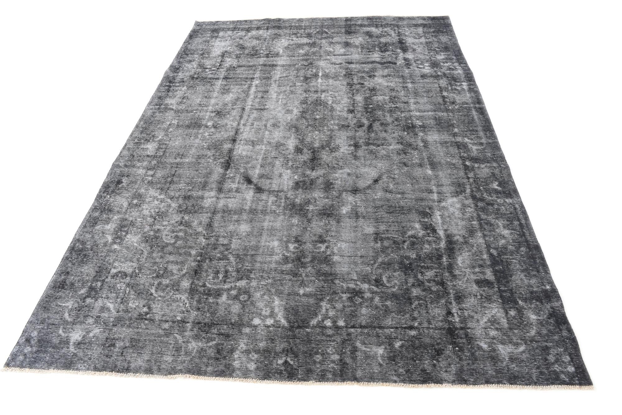 8' 10 x 12' 6 Hand Knotted Ultra Vintage Persian Wool Rug
