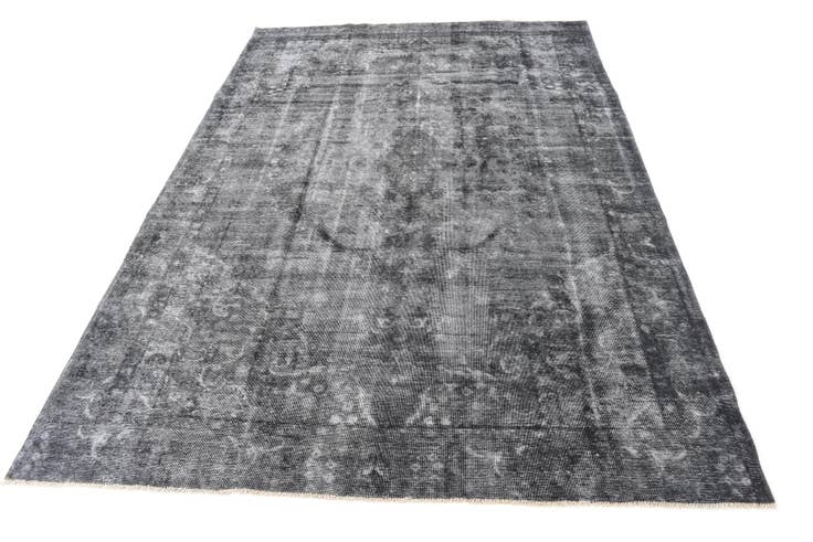 Detail image of 8' 10 x 12' 6 Hand Knotted Ultra Vintage Persian Wool Rug
