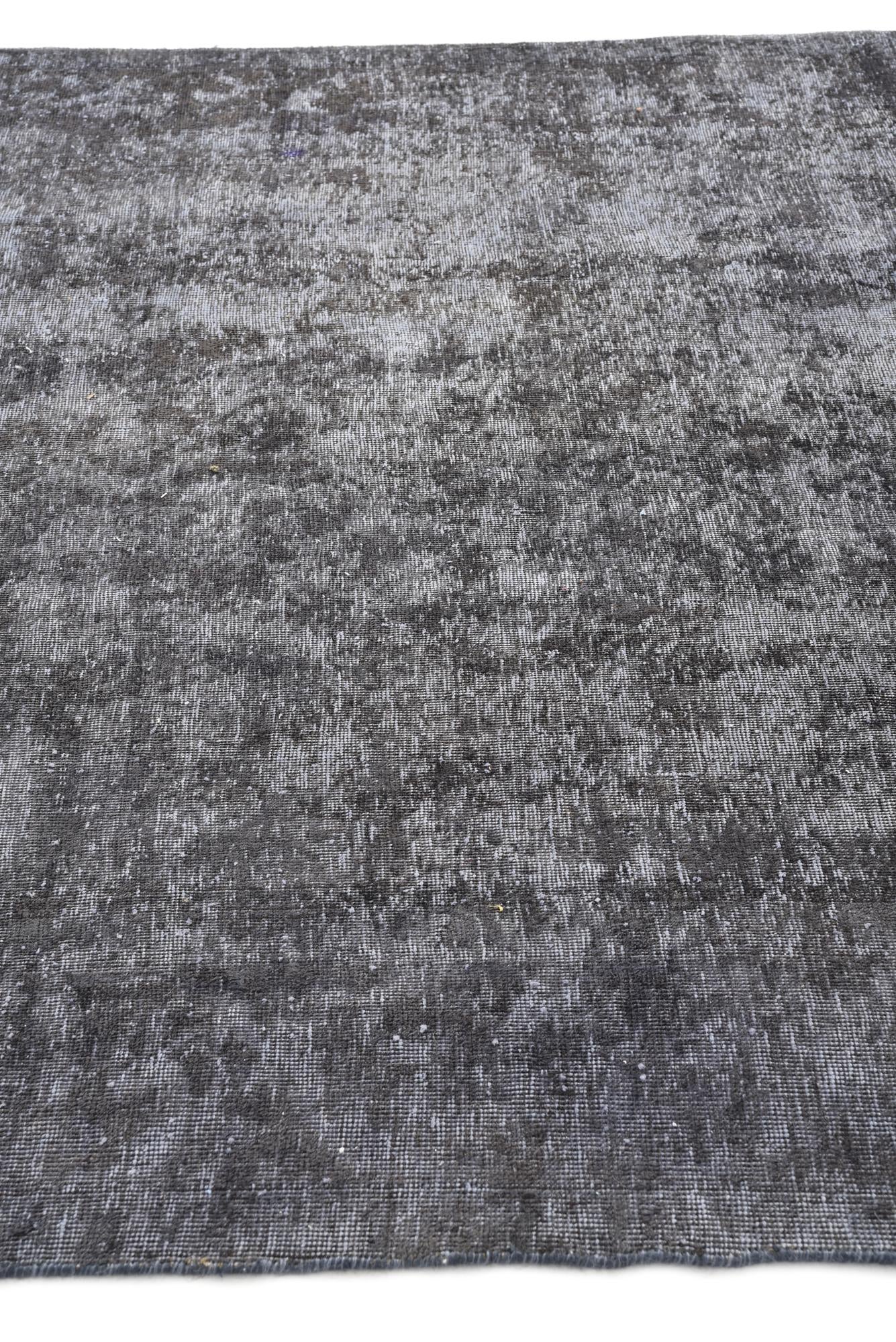 6' 9 x 9' 10 Hand Knotted Ultra Vintage Persian Wool Rug