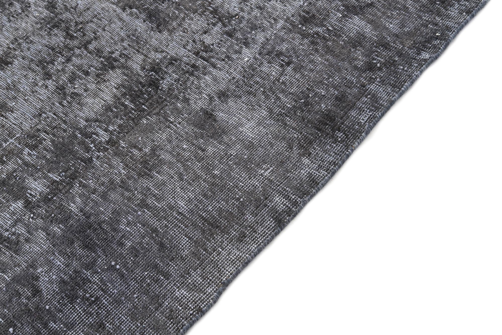 6' 9 x 9' 10 Hand Knotted Ultra Vintage Persian Wool Rug