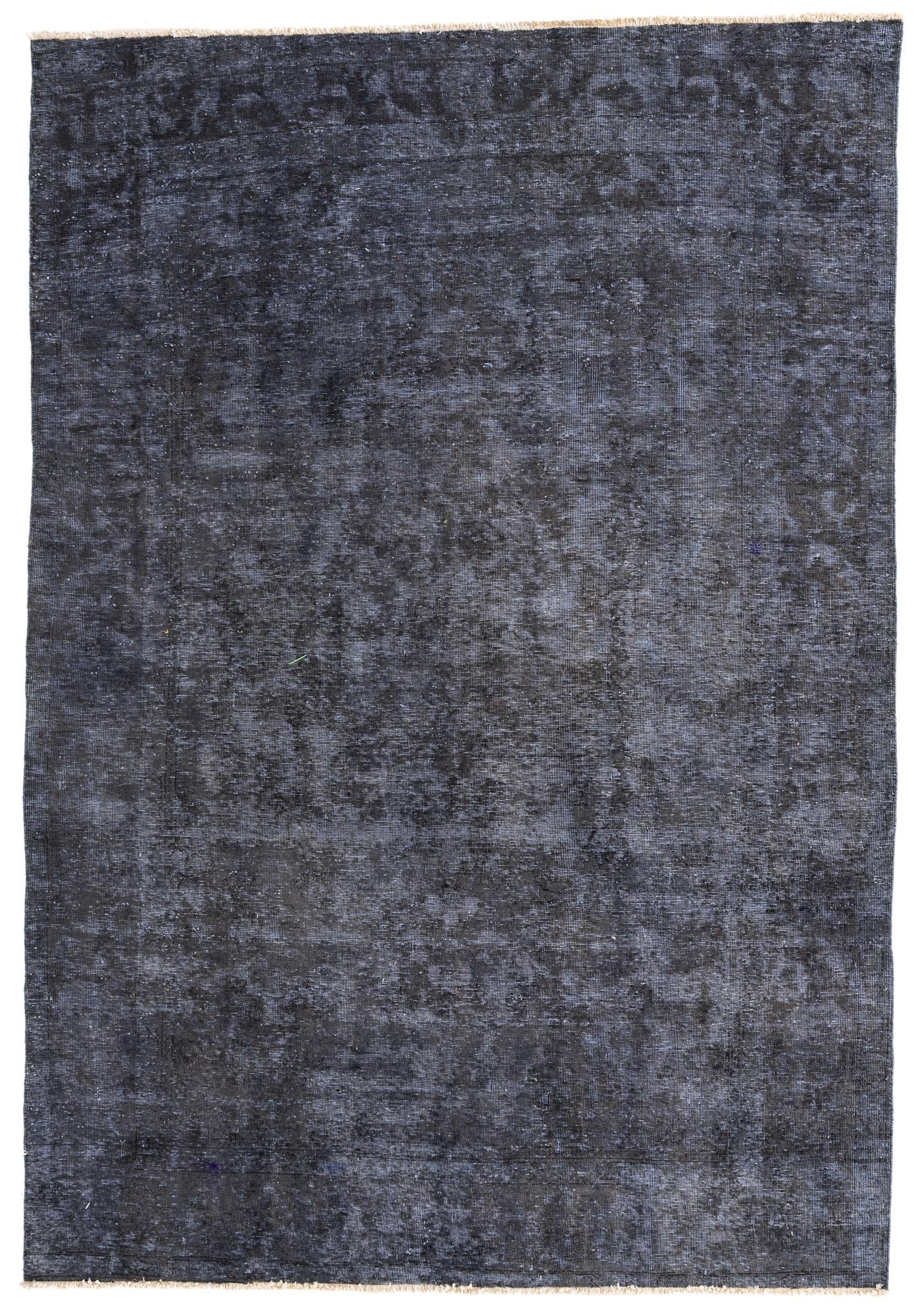 6' 9 x 9' 10 Hand Knotted Ultra Vintage Persian Wool Rug