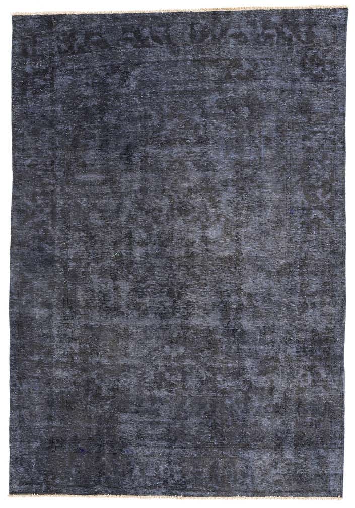 6' 9 x 9' 10 Hand Knotted Ultra Vintage Persian Wool Rug