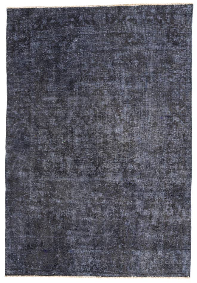 Detail image of 6' 9 x 9' 10 Hand Knotted Ultra Vintage Persian Wool Rug