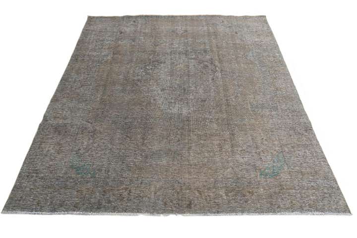 7' 7 x 9' 10 Hand Knotted Ultra Vintage Persian Wool Rug