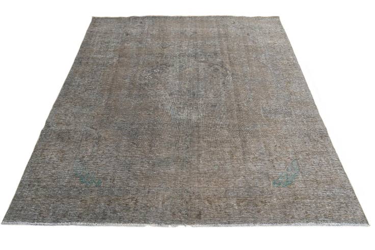 Detail image of 7' 7 x 9' 10 Hand Knotted Ultra Vintage Persian Wool Rug