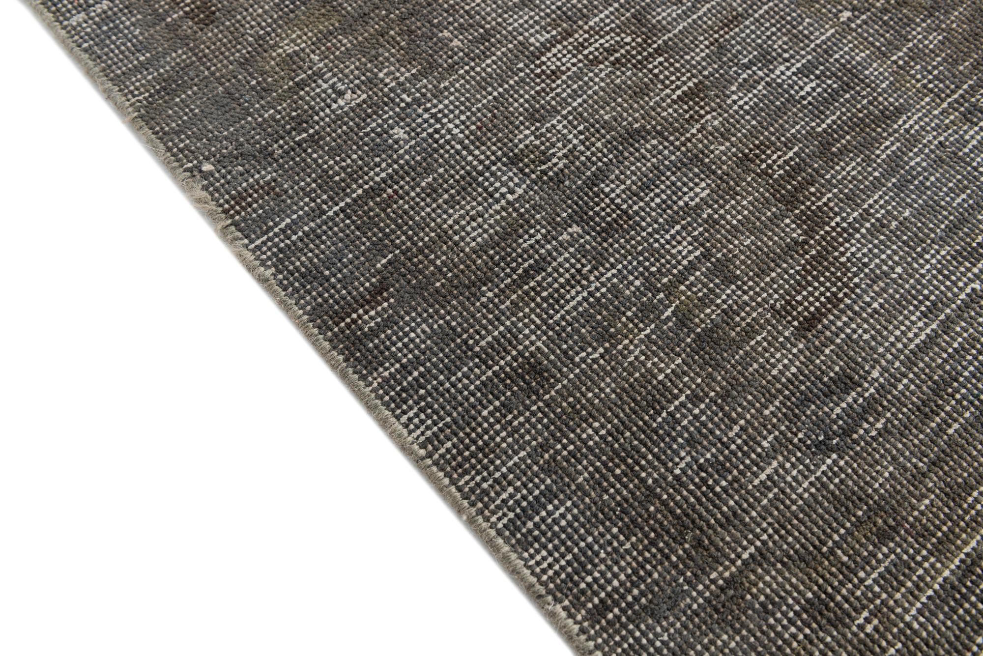 7' 7 x 9' 10 Hand Knotted Ultra Vintage Persian Wool Rug