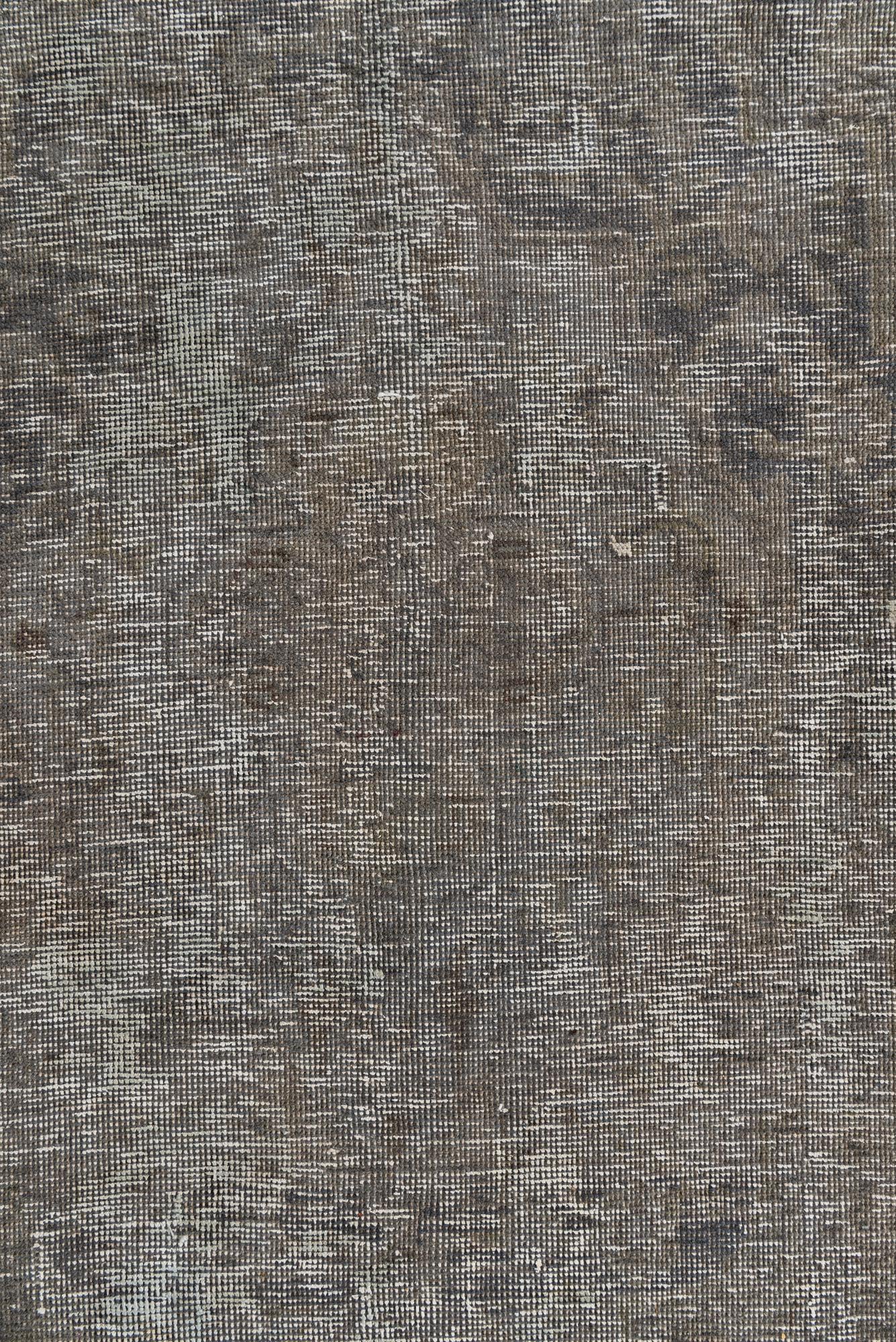 7' 7 x 9' 10 Hand Knotted Ultra Vintage Persian Wool Rug