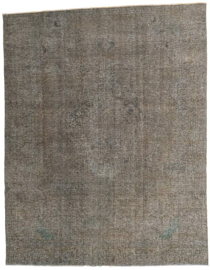 Detail image of 7' 7 x 9' 10 Hand Knotted Ultra Vintage Persian Wool Rug