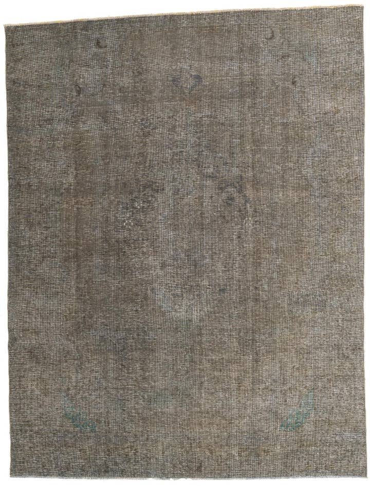Detail image of 7' 7 x 9' 10 Hand Knotted Ultra Vintage Persian Wool Rug