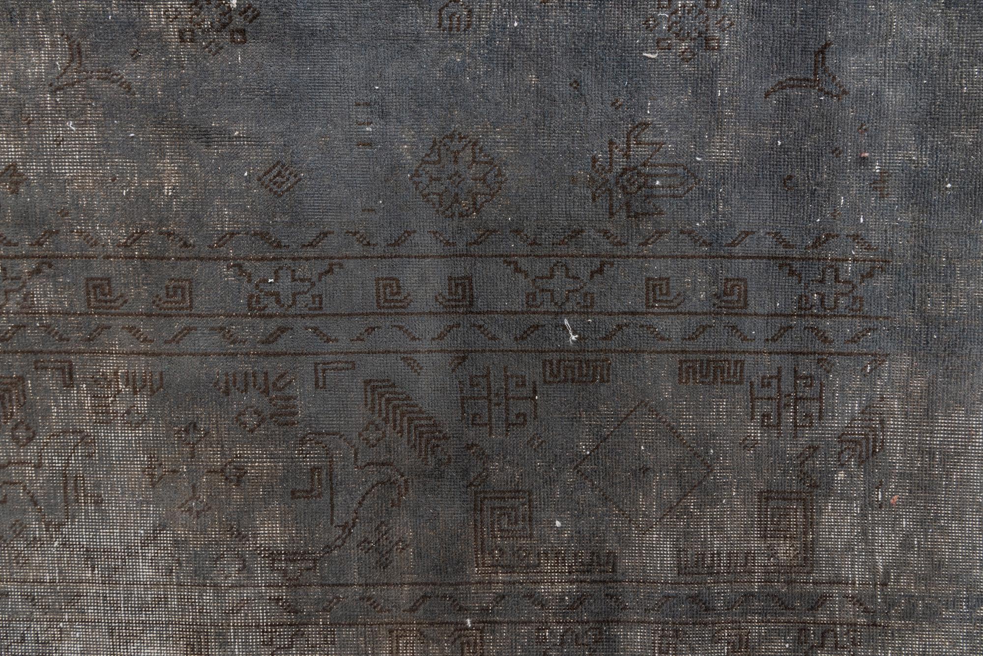 9' 9 x 12' 1 Hand Knotted Ultra Vintage Persian Wool Rug