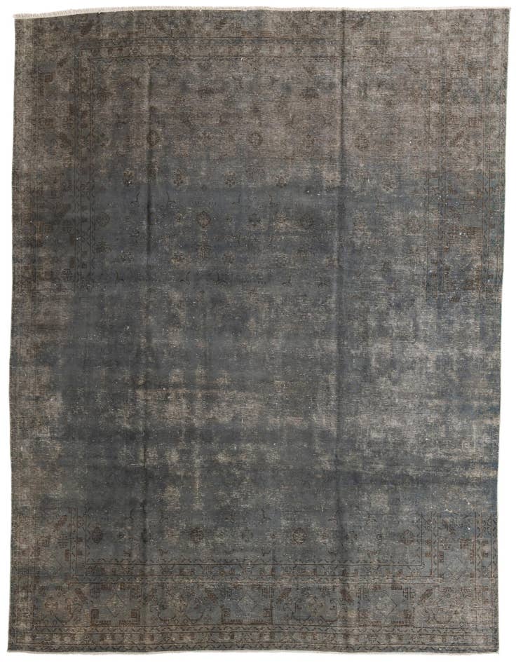 Detail image of 9' 9 x 12' 1 Hand Knotted Ultra Vintage Persian Wool Rug