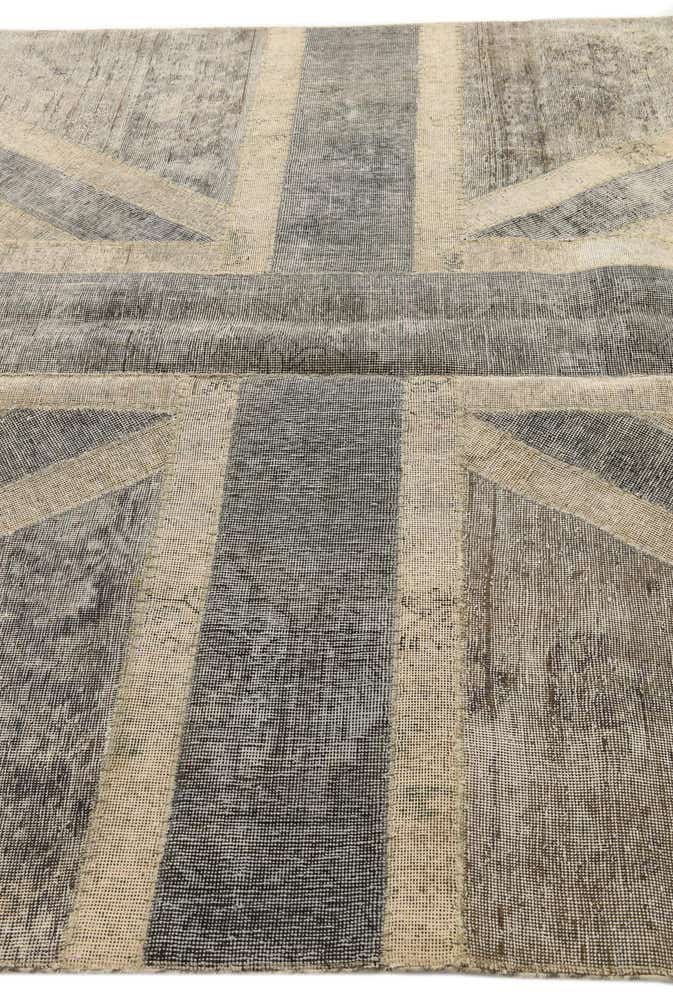 6' 8 x 9' 10 Hand Knotted Ultra Vintage Persian Wool Rug