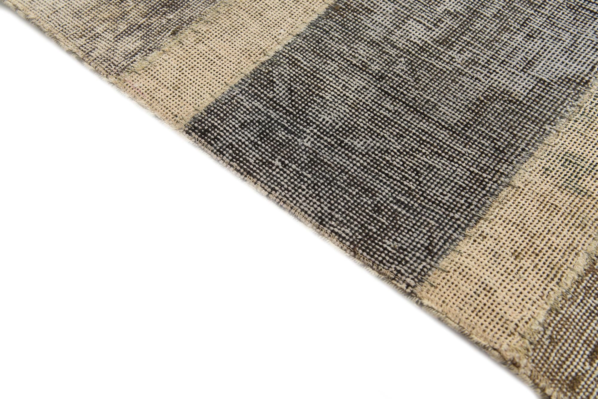 6' 8 x 9' 10 Hand Knotted Ultra Vintage Persian Wool Rug