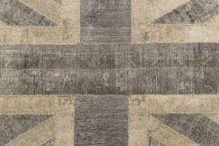6' 8 x 9' 10 Hand Knotted Ultra Vintage Persian Wool Rug