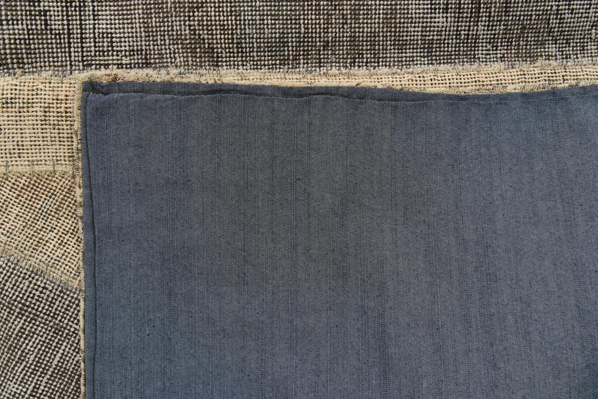 6' 8 x 9' 10 Hand Knotted Ultra Vintage Persian Wool Rug