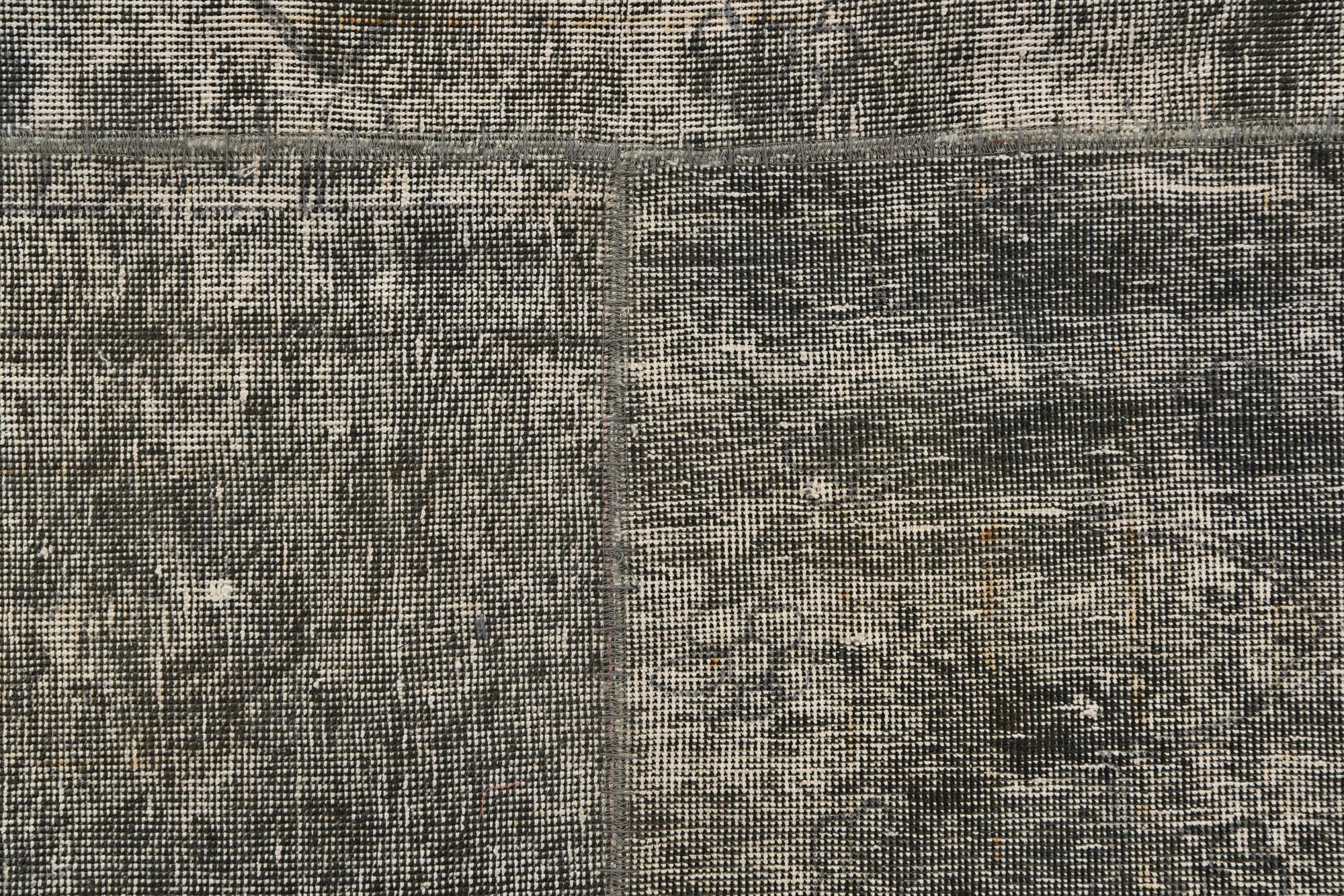 5' x 6' 6 Hand Knotted Ultra Vintage Persian Wool Rug
