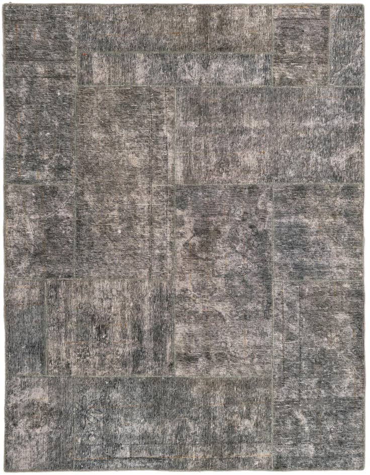 Detail image of 5' x 6' 6 Hand Knotted Ultra Vintage Persian Wool Rug