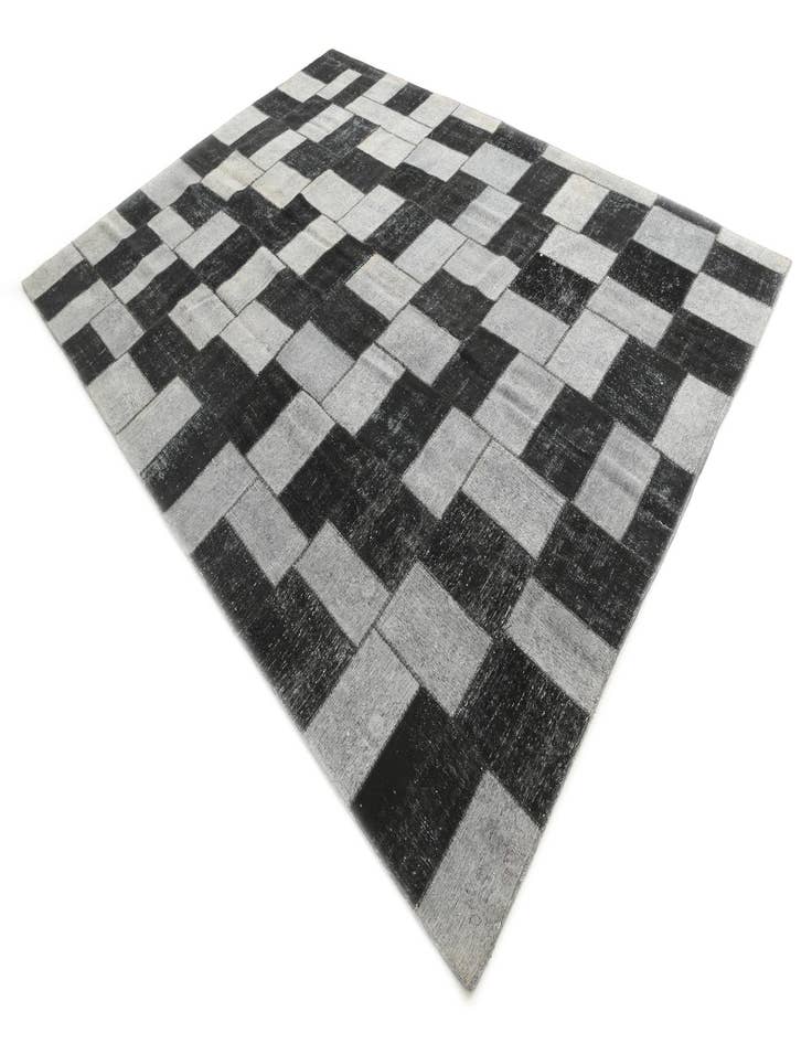 Detail image of 8' 3 x 11' 4  Hand Knotted Ultra Vintage Persian Wool Rug